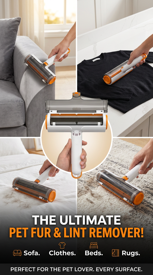 Portable Pet Hair Remover Roller